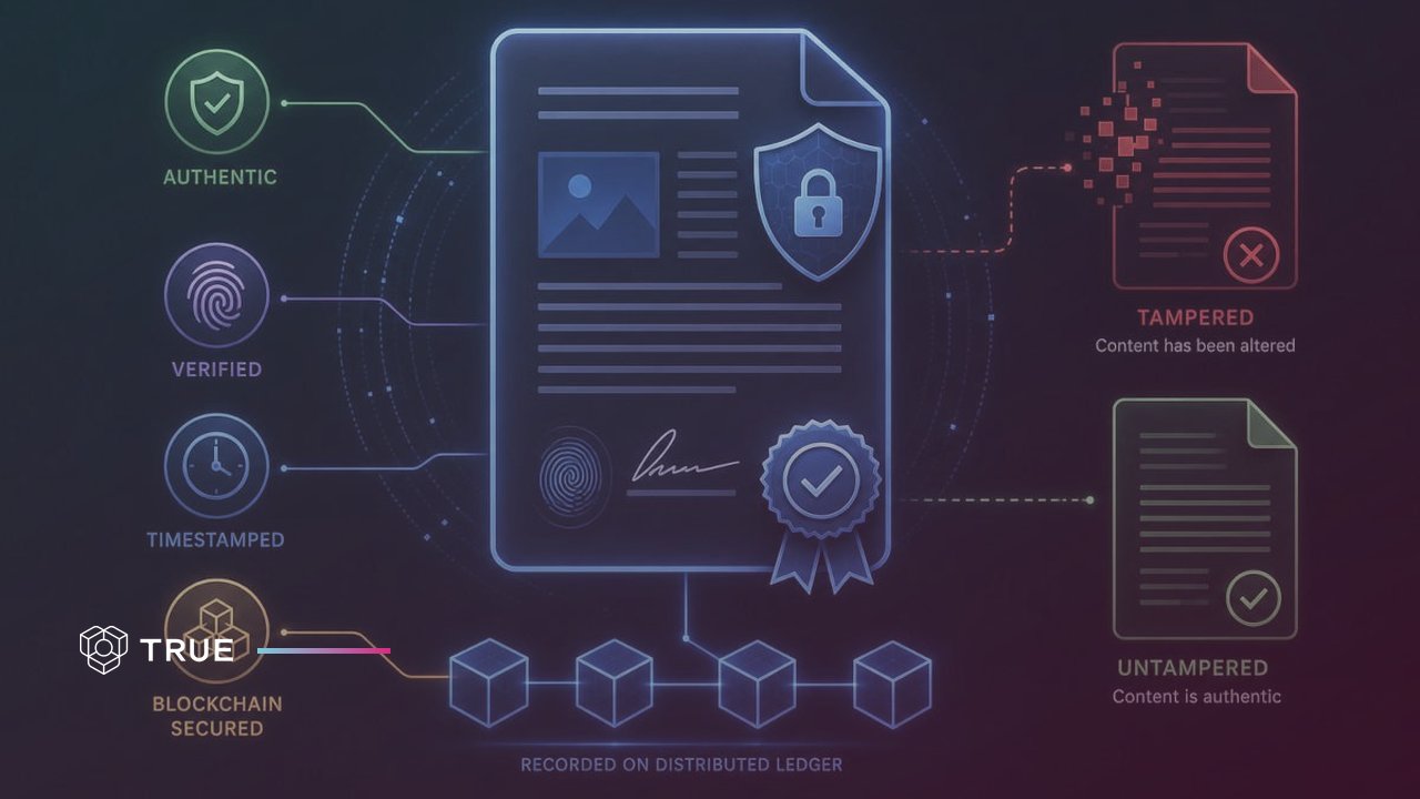 Blockchain-secured tamper-proof document verification