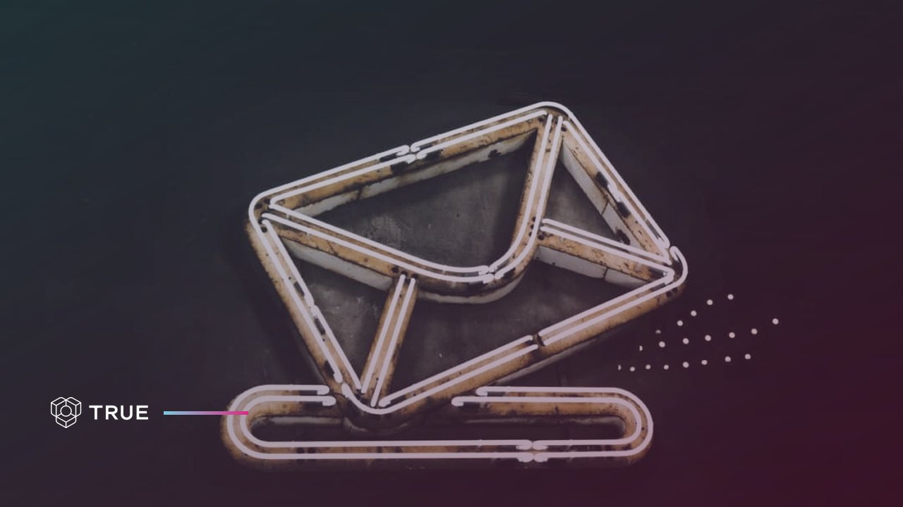 Neon email sign — proving emails are sent and unaltered