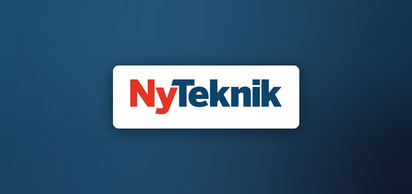 NyTeknik logotype, whose education arm NyTeknik Education issues course certificates with TRUE