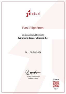 Diploma, Tieturi OY