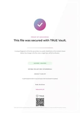 TRUE Vault, TRUE Vault
