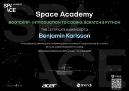 Space Academy, Space Academy