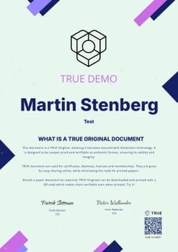 TRUE Request Demo, TRUE - Original