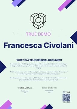 TRUE Request Demo, TRUE - Original