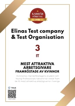 Award, KarriärFöretagen Sverige AB