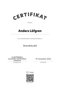 Certifikat, Learnifier
