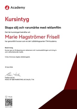 Kursintyg, TV4
